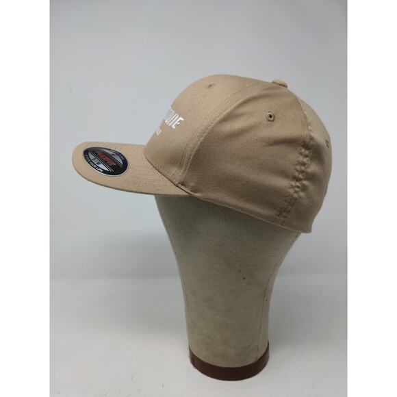 Flexfit Bridgestone Junior Golf Tour Lids Hat Size S-M Brown Tan - Picture 4 of 10